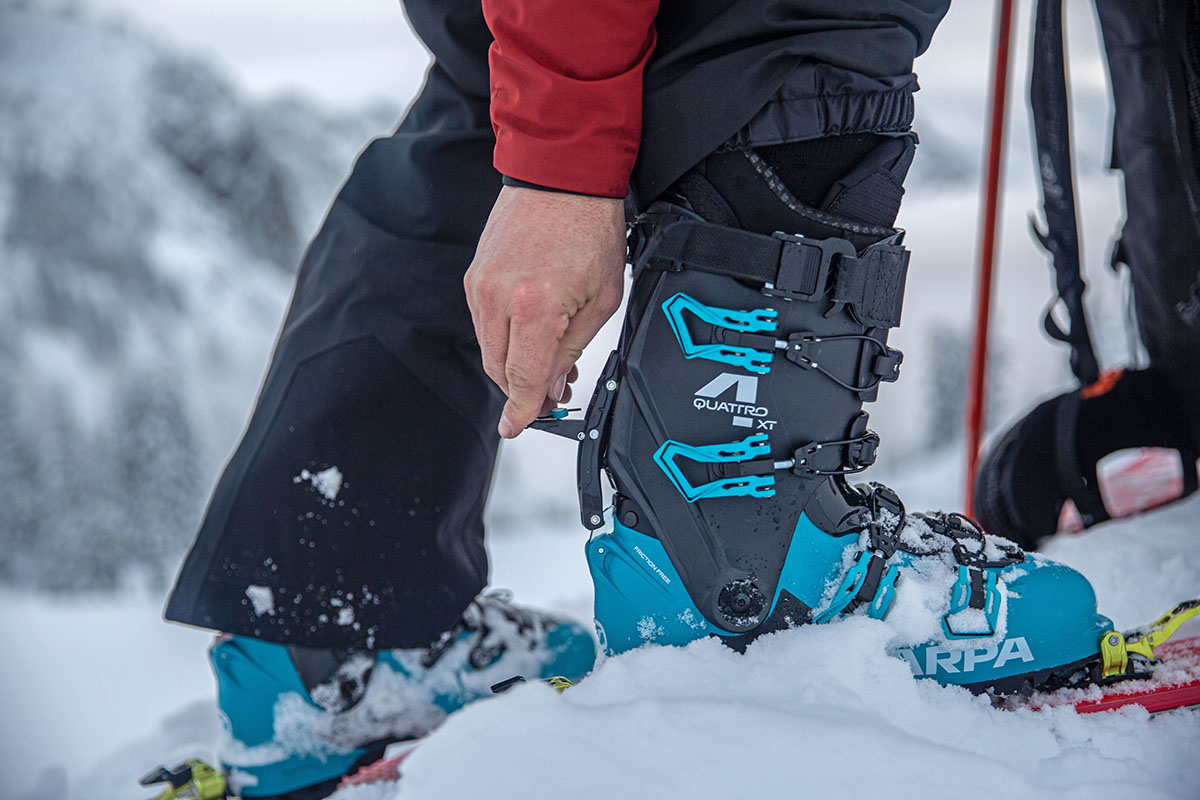 Scarpa 4 Quattro XT Ski Boot Review Switchback Travel